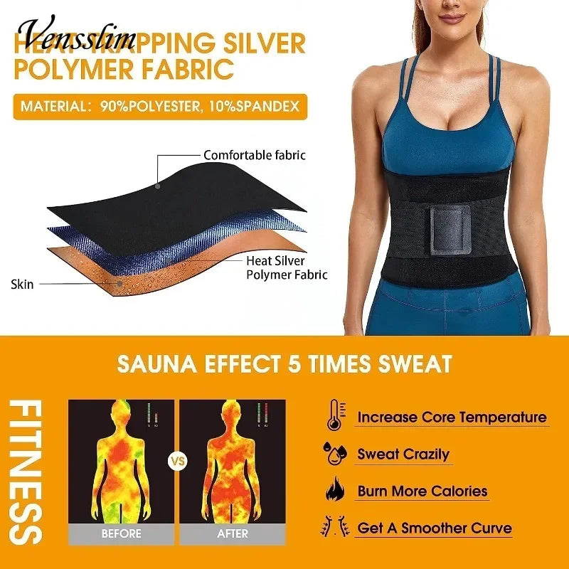 Vensslim Workout Sauna Belt