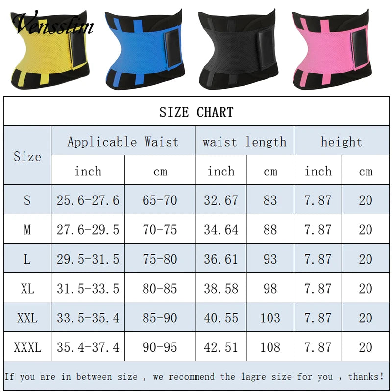 Vensslim Workout Sauna Belt
